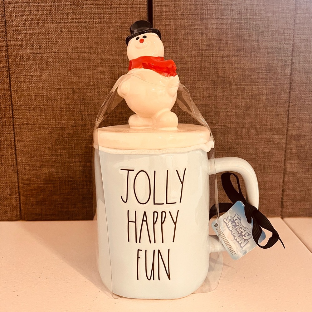 Rae Dunn Frosty the Snowman Mug NWT